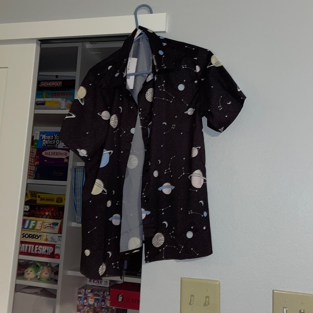Space button up